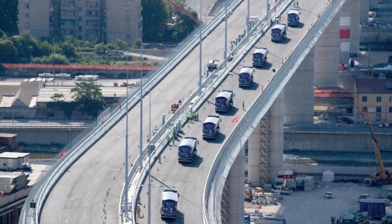 Italia: Ponte Morandi, il messaggio del Presidente Draghi al Sindaco&nbsp;Bucci
