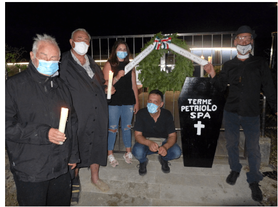 Provincia di Siena: Celebrato il funerale “apotropaico” delle terme di&nbsp;Petriolo