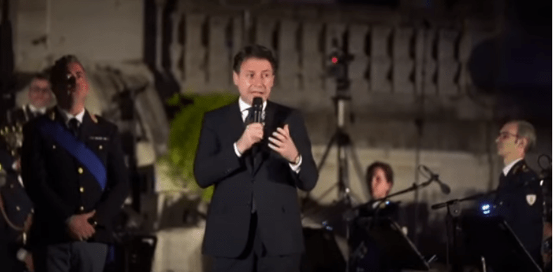 Italia: Il Presidente Conte al Concerto “Grazie a nome di&nbsp;tutti”