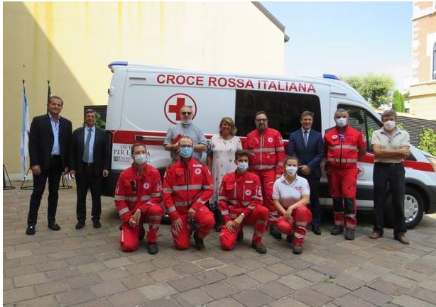 Palio di Legnano: Una nuova ambulanza alla CRI da Banco BPM e dal Palio di&nbsp;Legnano