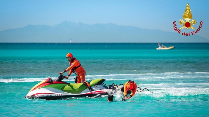 Toscana: Presidio dei vigili del fuoco alle Spiagge&nbsp;bianche
