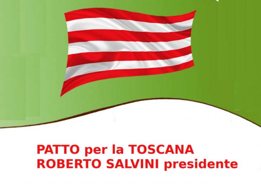 ToScana: Elezioni Regionali, ufficializzata la lista ”Patto per La Toscana – Roberto Salvini presidente”