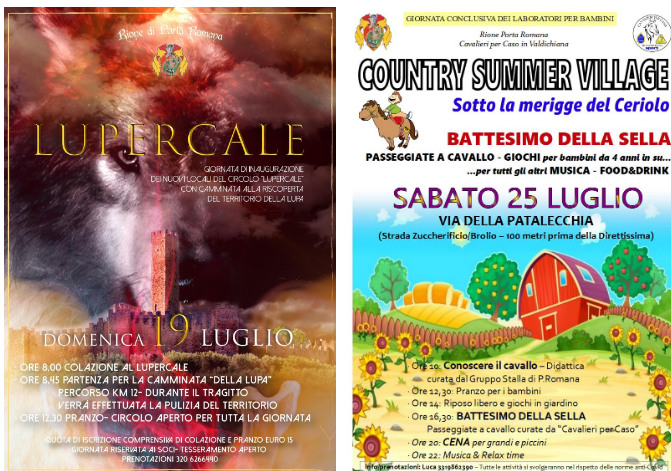 Palio di Castiglion Fiorentino, Rione Porta Romana: L’estate campestre di Porta&nbsp;Romana