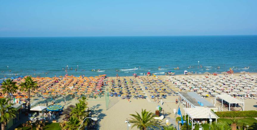 Italia, Al mare in Italia: La spiaggia di&nbsp;Tortoreto