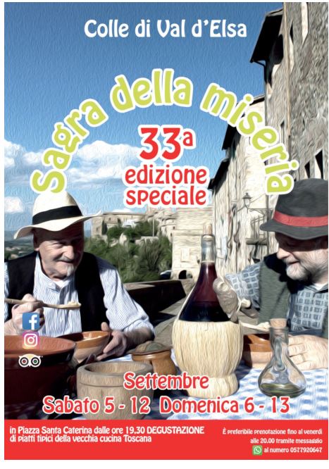 Provincia di Siena: A Colle di Val d’Elsa la ”Sagra della&nbsp;Miseria”