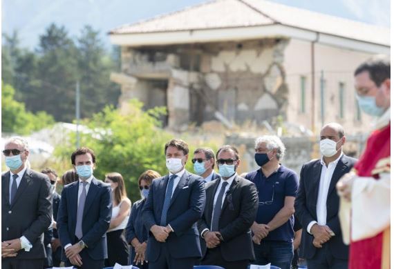 italia: Il Presidente Conte ad&nbsp;Amatrice