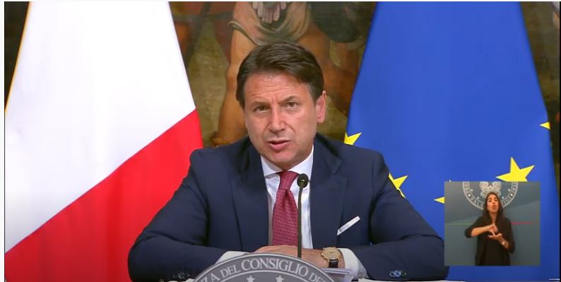 Italia: Conferenza stampa del Presidente&nbsp;Conte