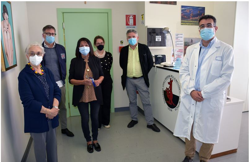 Siena: Il sindaco De Mossi e l’assessore alla sanità Appolloni in visita alla casa accoglienza per mamme della Fondazione Danilo&nbsp;Nannini