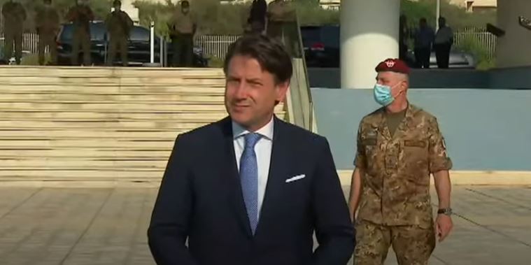Italia: Il Presidente Conte a&nbsp;Beirut