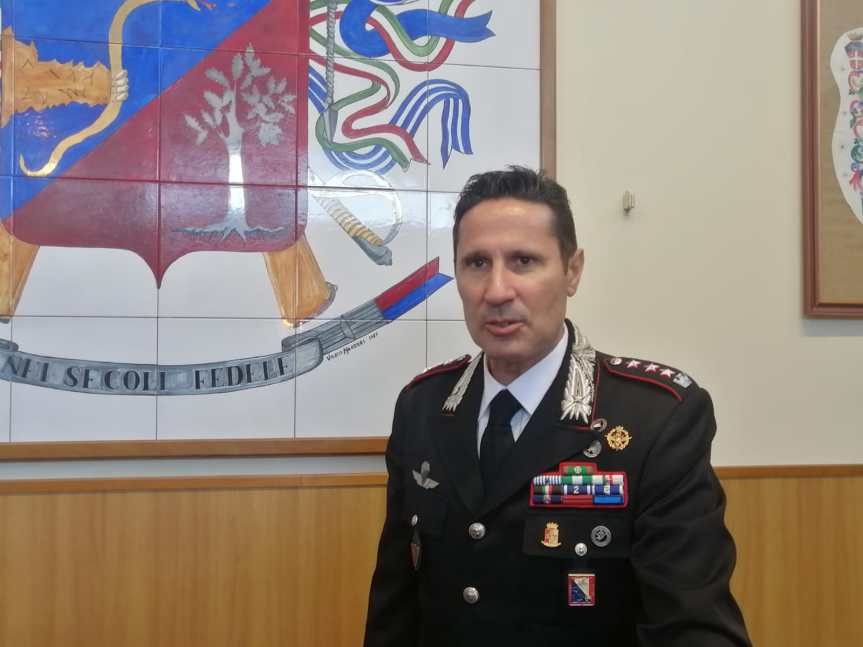 Siena: Carabinieri, il nuovo comandante provinciale di Siena Nicola Ferrucci si&nbsp;presenta