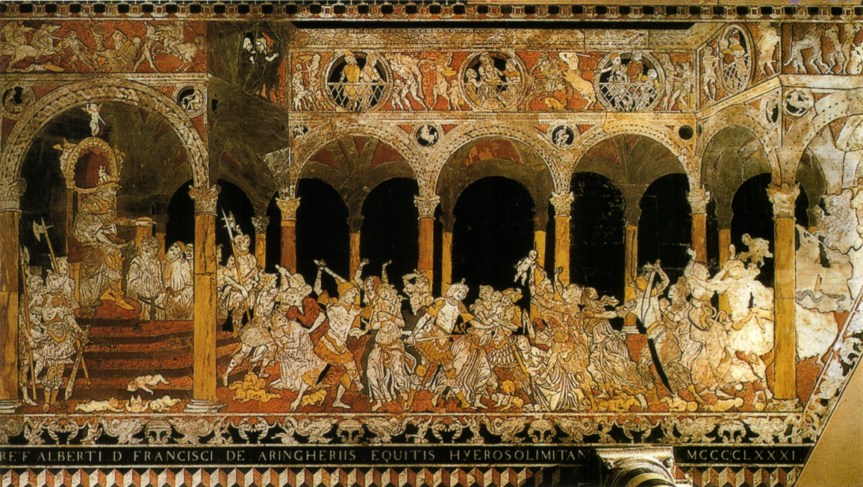 Siena: Le meraviglie del Pavimento del Duomo – La “Strage degli&nbsp;innocenti”