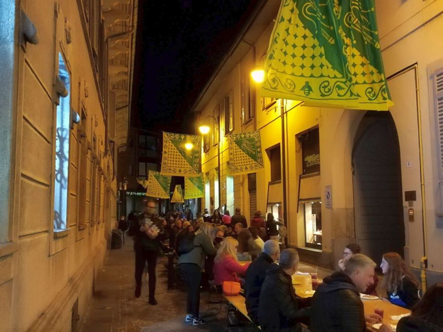 Palio di legnano, Contrada Sant’Ambrogio: Resoconto Cena del Borgo di ieri&nbsp;26/09