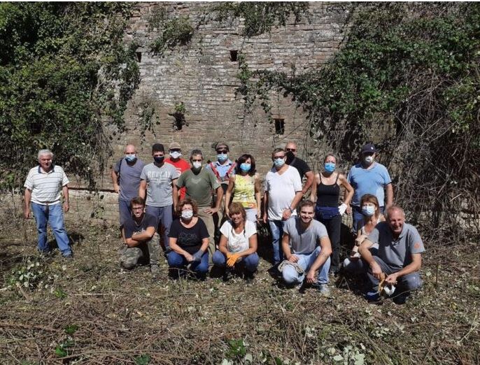 Siena: Le Mura, continua il lavoro di recupero della cinta muraria di Siena assieme alle&nbsp;Contrade