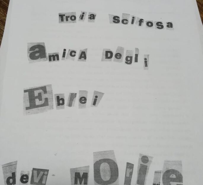 Siena, Scrive sull’Olocausto: Minacce di morte e offese in una lettera anonima, indaga la&nbsp;Polizia