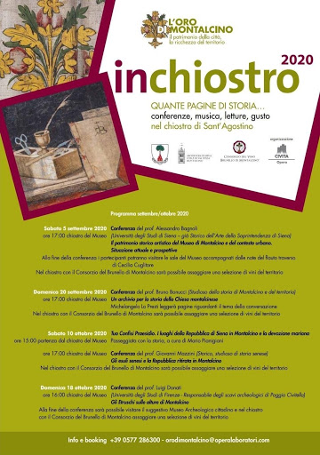 Provincia di Siena: ‘Tuo confisi praesidio’, Montalcino si racconta ad&nbsp;Inchiostro2020