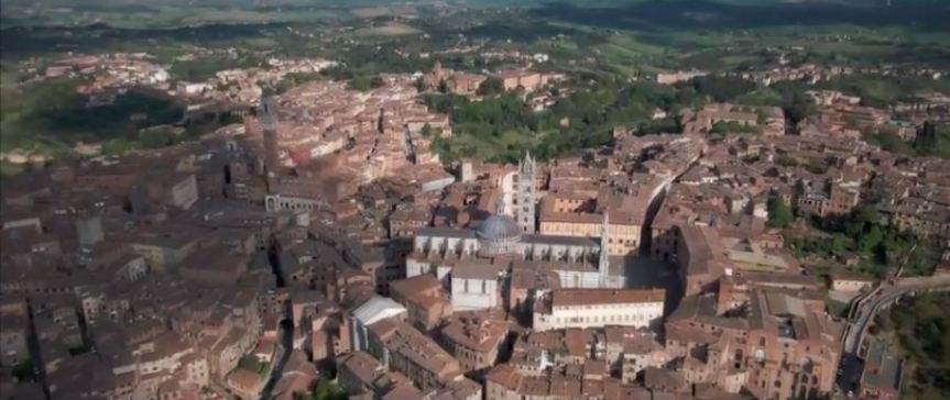 Siena: Il video di Siena ripresa dall’alto nel periodo del&nbsp;lockdown