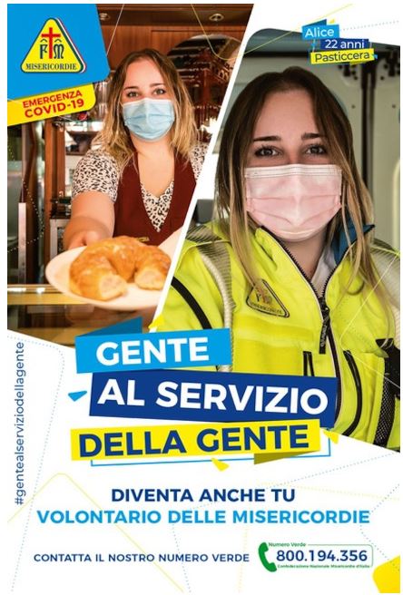 Toscana: ”È l’ora di dare una mano”, l’appello delle Misericordie Italiane per trovare nuovi&nbsp;volontari