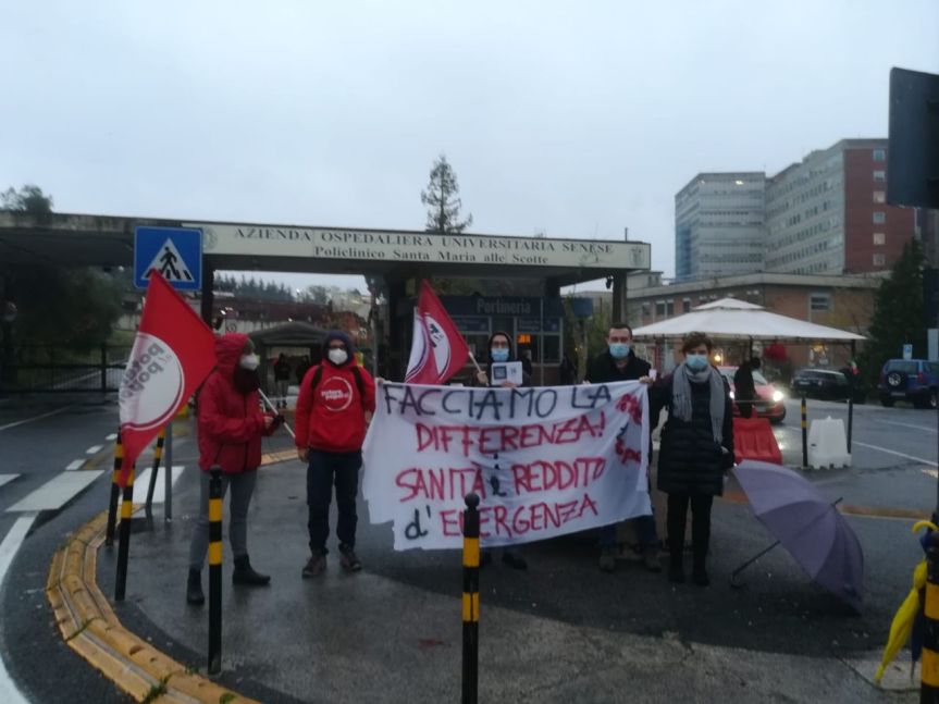 Siena, Potere al popolo: “La crisi venga pagata tassando i grandi patrimoni e le&nbsp;multinazionali”