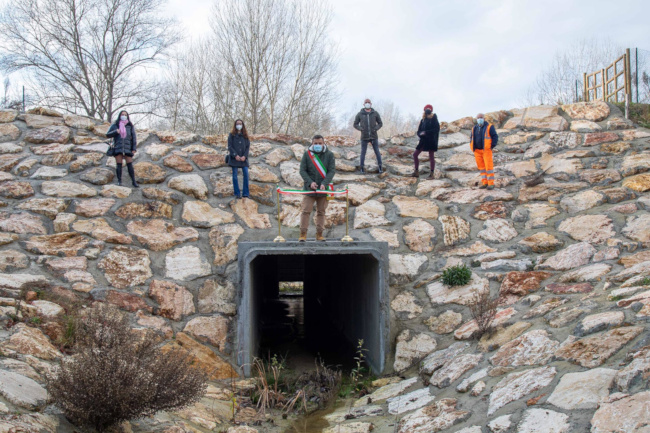 Provincia di Siena: Chiusi, inaugurata la ”diga” sul torrente&nbsp;Montelungo