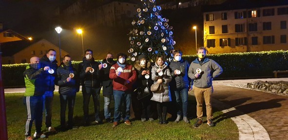 palio di Feltre: Oggi 13/12 è stato allestito l’Albero di&nbsp;Natale