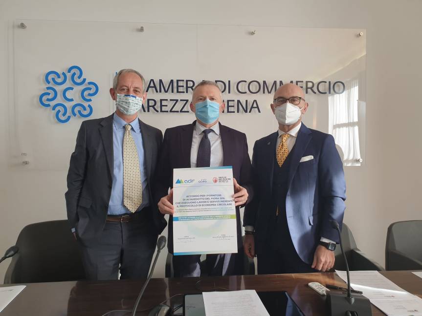 Siena: Da AdF e Banca Mps risorse per le aziende, il Protocollo di Economia Circolare spicca il&nbsp;volo