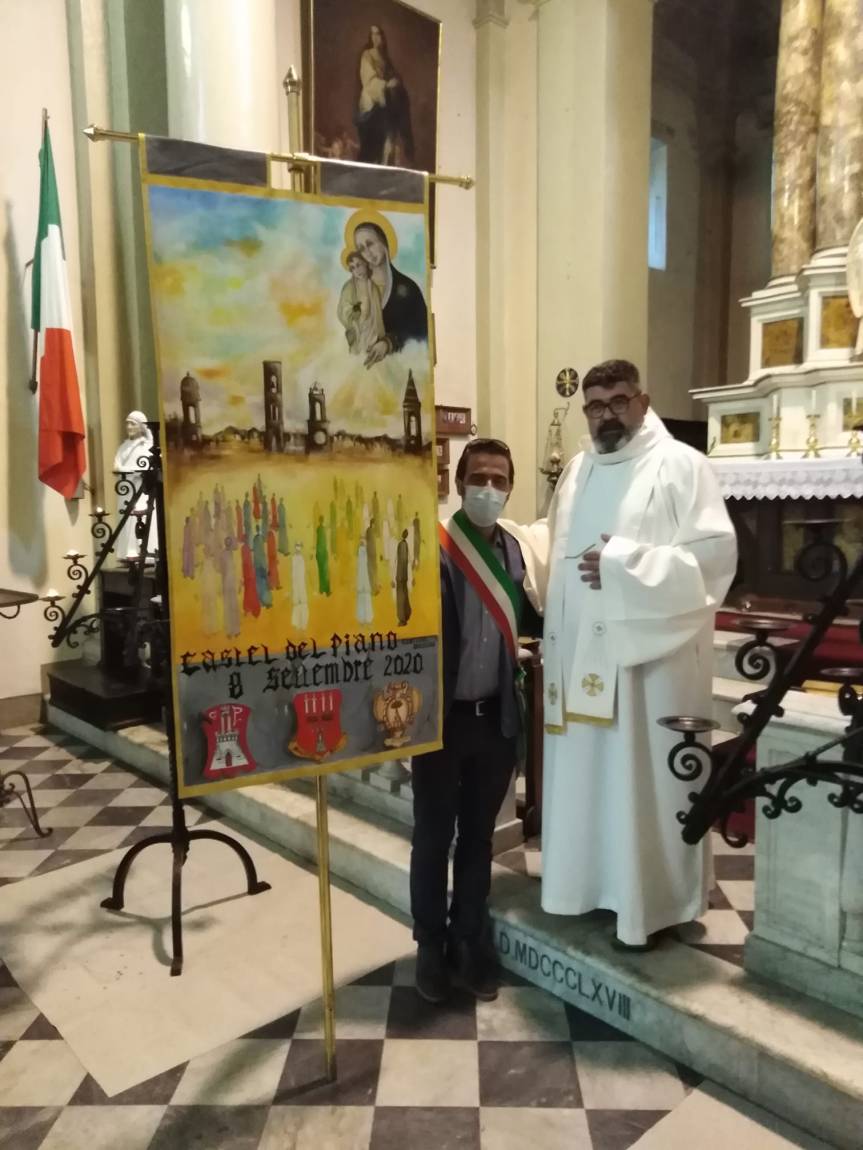 Palio di Castel del Piano: Oggi 17/01 Messa e benedizione delle briglie e finimenti delle quattro contrade e restituzione drappo votivo Palio&nbsp;2020