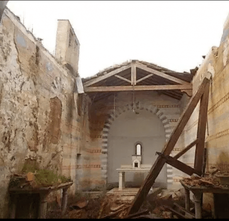 Provincia di Siena: Le macerie della chiesa di Barca, triste&nbsp;abbandono