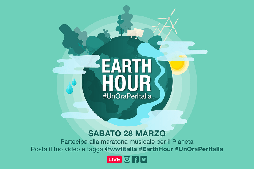 Siena: La nostra città si schiera con la natura partecipando, il prossimo 27 marzo, all’iniziativa “Earth hour-l’ora della terra” del&nbsp;WWF