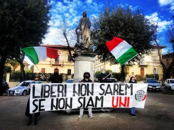 SIENA: CASAPOUND SIENA CELEBRA L’ANNIVERSARIO DELL’UNITÀ NAZIONALE