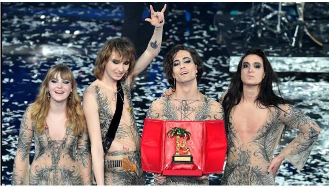 Italia, Sanremo 2021: I vincitori sono i&nbsp;Maneskin