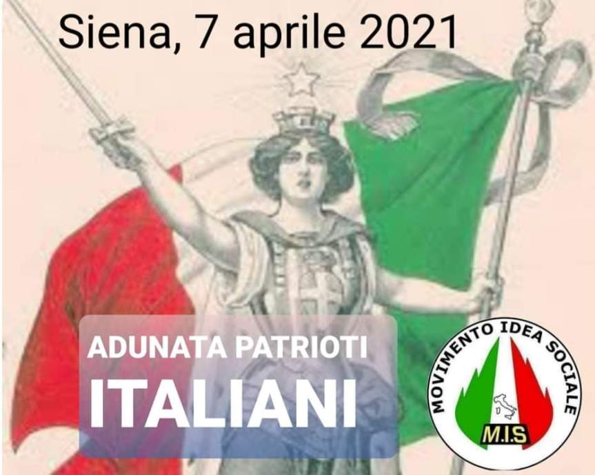 Siena: Il Mis in piazza per l’Adunata Patrioti&nbsp;Italiani