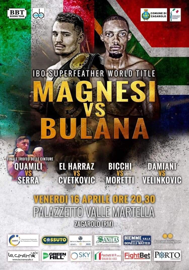 Siena: Il pugile senese Simone Bicchi di nuovo sul ring il 16/04 a Zagarolo&nbsp;(Roma)