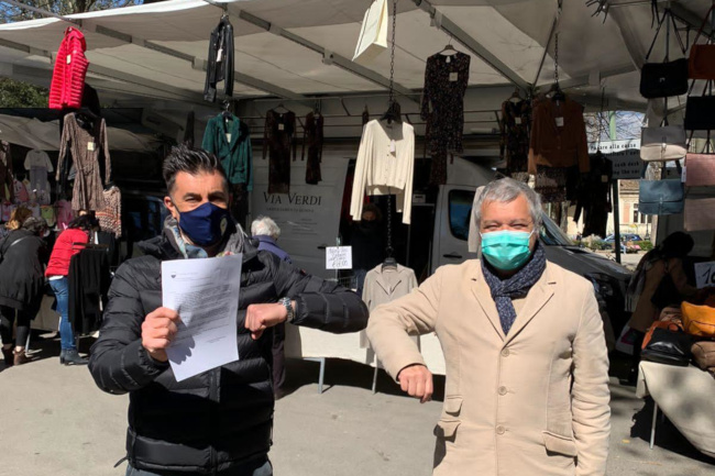 Siena, l’Amministrazione Comunale rinnova le concessioni agli ambulanti, Pestelli (Assidea): ”Segnale forte in un momento di difficoltà”