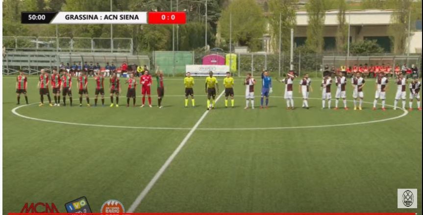 Siena, Acn Siena: Oggi 21/04 i bianconeri vendicano l’andata, Grassina-Siena&nbsp;0-1