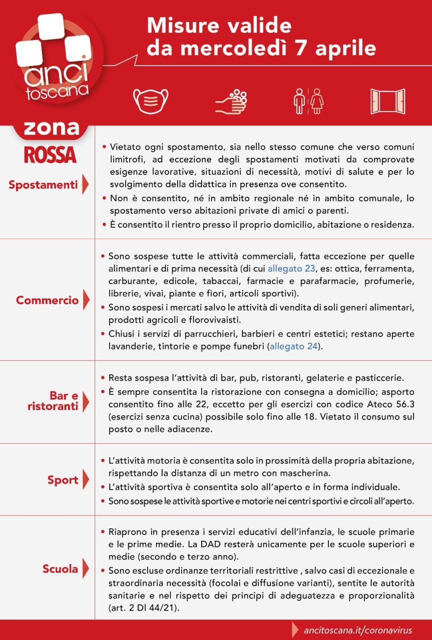 Siena: Da oggi 07/04 nuove regole per la Zona&nbsp;Rossa