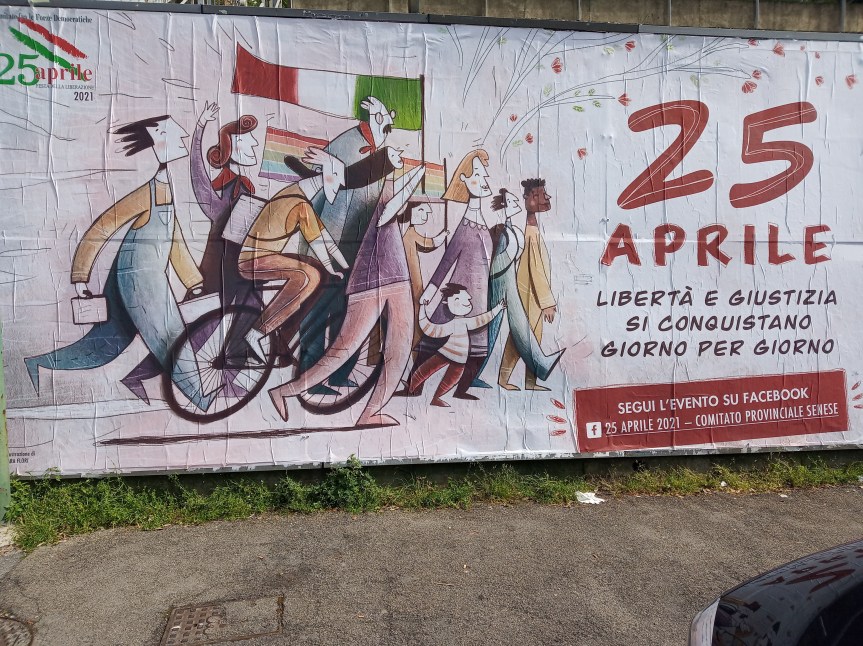Toscana: Ieri 25/04 La Festa della&nbsp;Liberazione
