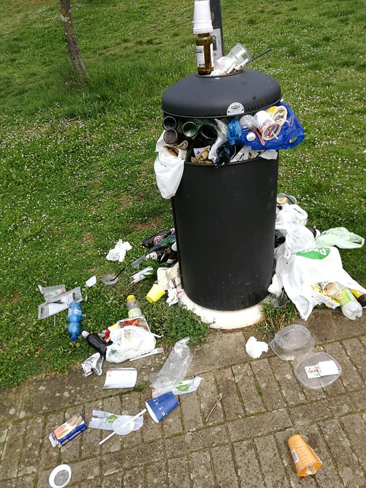 Siena: Ancora inciviltà, rifiuti e sporcizia agli Orti dei&nbsp;Tolomei