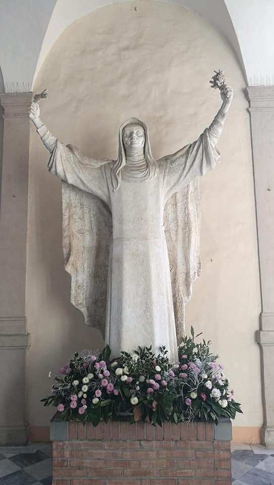 Siena: Santa Caterina e la visione di Valle Piatta da “La Terra e il&nbsp;Cielo”