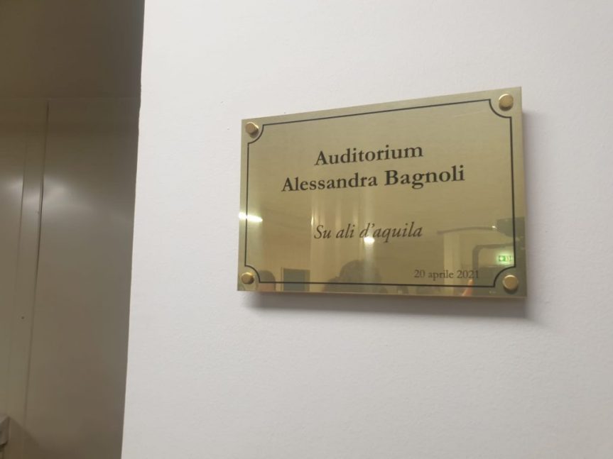 Siena: Oggi 20/04 Inaugurata la sala “Alessandra Bagnoli” nella sede della Asl Toscana Sud&nbsp;est