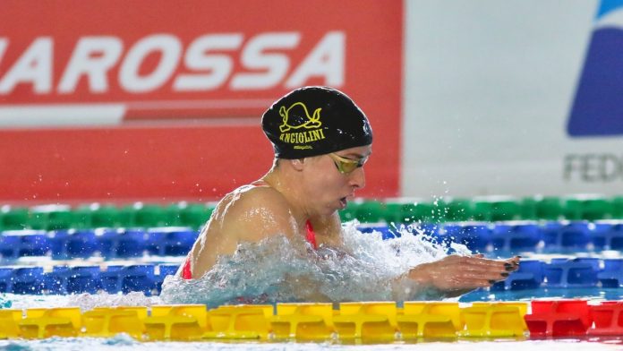 Provincia di Siena, Nuoto, Lisa Angiolini: Il personale nei 100 rana non&nbsp;basta