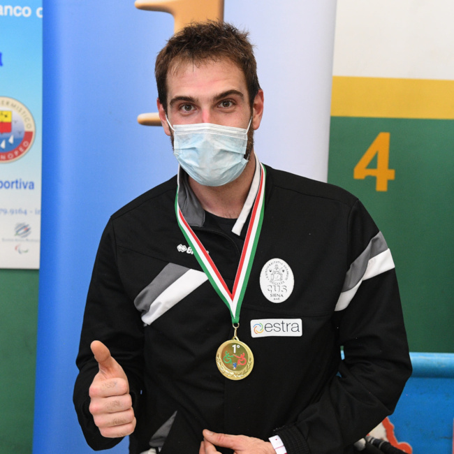 Siena: Scherma paralimpica – Alberto Morelli trionfa nella sciabola a&nbsp;Napoli
