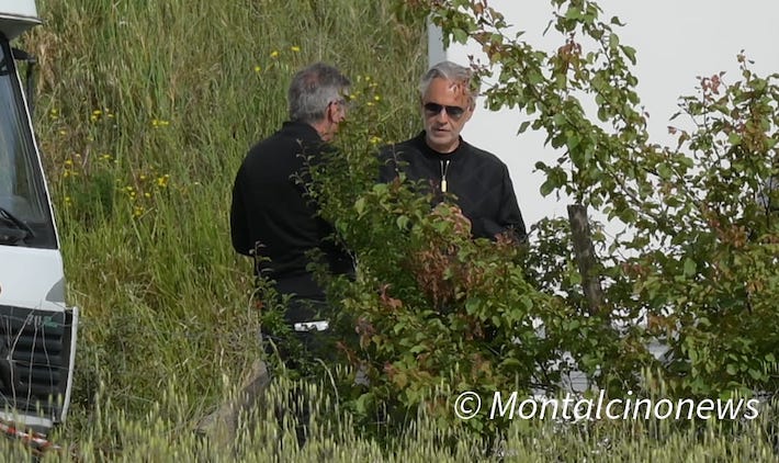 Provincia di Siena, Continua il tour di Bocelli in provincia di Siena: Ecco le&nbsp;foto