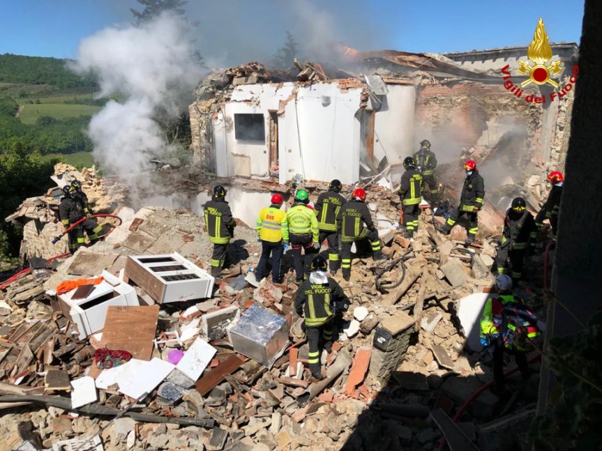 Toscana: Fuga di gas, esplode un’abitazione a Greve in&nbsp;Chianti