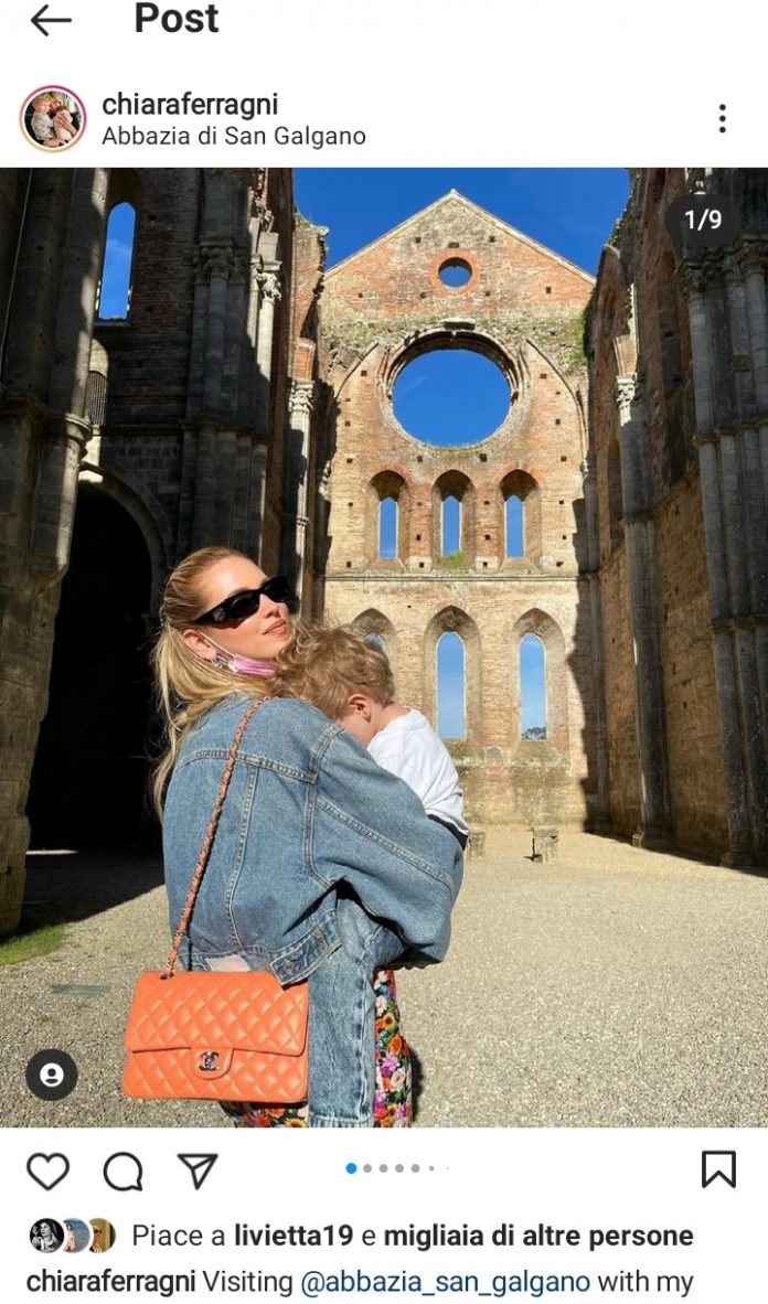 provincia di Siena, Continua la vacanza in terre di Siena dei Ferragnez: Le foto a San&nbsp;Galgano