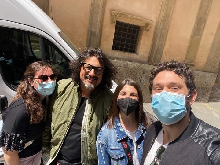 Siena: Oggi 23/05 Alessandro Borgese nella nostra città in perlustrazione per 4&nbsp;Ristoranti