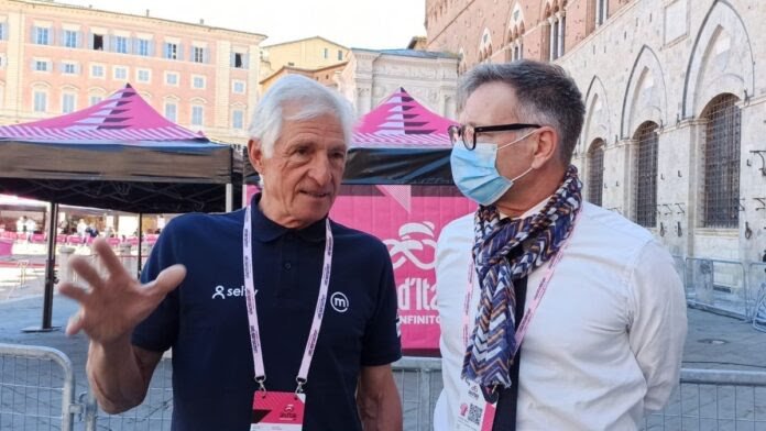 Siena: Francesco Moser a Siena per il Giro d’Italia, e il sindaco lo invita per il&nbsp;Palio