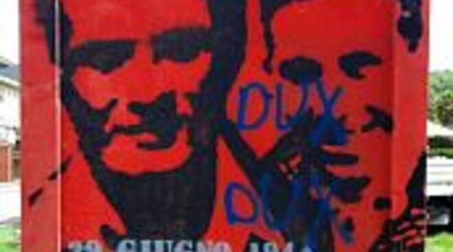 Toscana, Sfregiato monumento ai partigiani: La condanna di Giani e&nbsp;Nardini