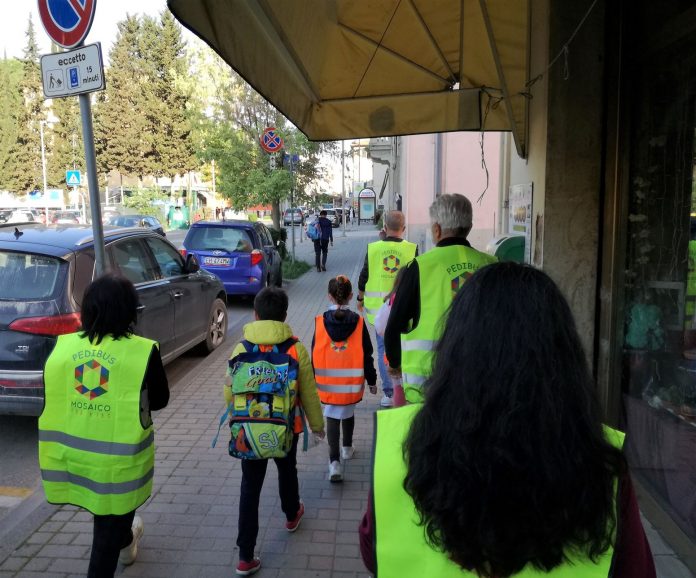 Provincia di Siena: Poggibonsi: Pedibus, è partita la linea ‘apripista’ per la&nbsp;Calamandrei