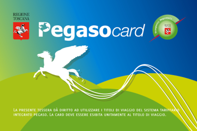 Toscana: Carta Pegaso, anche nel 2021 rinnovo gratuito per i pendolari&nbsp;toscani