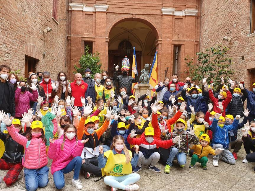 Siena, Contrada della Chiocciola: Giornata ecologica per i Piccoli&nbsp;Chiocciolini